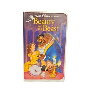 Beauty and the Beast Black Diamond VHS Tape